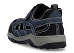 Rieker, sportliche Herren-Slipper, mit Klettverschluss 